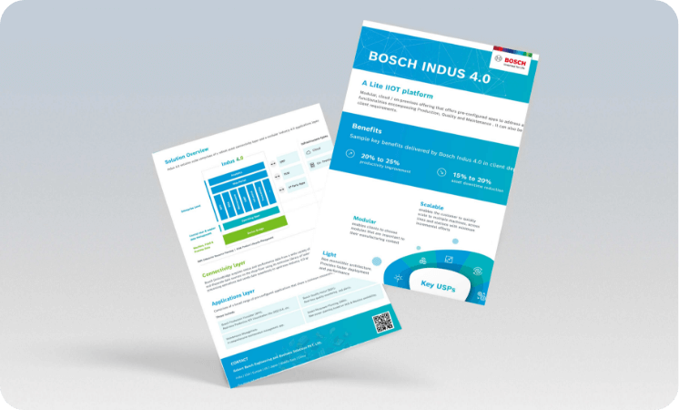 Smart Manufacturing with Bosch Indus 4.0