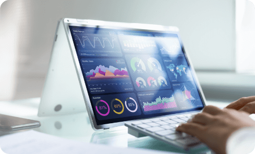 Ensuring marketplace overview with data visualization dashboard
